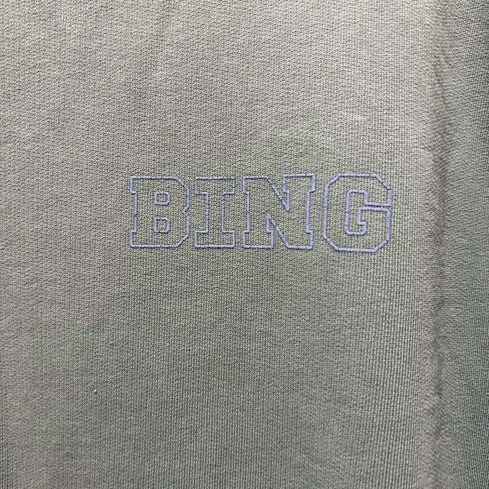 Anine Bing Cody Bing Live Sweatshirt Sage Green Oversized XS NWOT - Picture 5 of 8